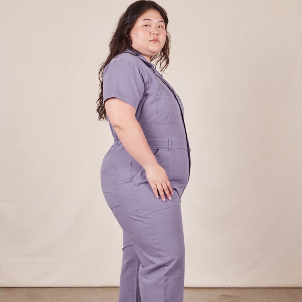 Big Bud Press sz Large faded grape jumpsuit